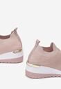 Różowe Sneakersy Calliche