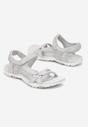 Sandale Gri Sport cu Brant din Piele Teresena