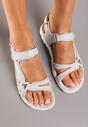 Sandale Sport Gri-Roz cu Brant din Piele Teresena