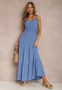 Niebieska Sukienka Egithoe