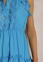 Niebieska Sukienka Iomaia