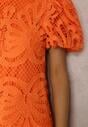 Pomarańczowa Sukienka Amathinna