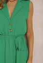 Rochie Verde cu Curea Phellialla