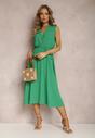 Rochie Verde cu Curea Phellialla