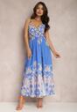 Niebieska Sukienka Tryphica