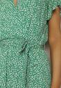Zielona Sukienka z Wiskozy Klymilla