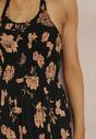 Rochie Neagră din Viscoză Hellitrite