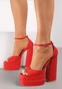 Czerwone Sandały Sallie