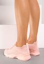 Różowe Buty Sportowe Metothee