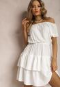 Biała Sukienka Eudope