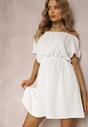 Biała Sukienka Coromela