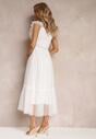 Biała Sukienka Lasthameia