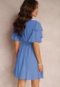 Niebieska Sukienka Nemele