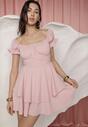 Różowa Sukienka Kephenia