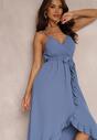 Niebieska Sukienka Veesey