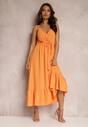 Pomarańczowa Sukienka Myrness
