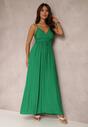 Zielona Sukienka z Wiskozy Anomaria