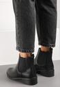 Botine negre Beak