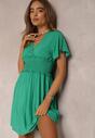 Zielona Sukienka z Wiskozy Rukhsar