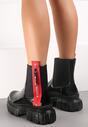 Botine Negre Ghete cu Talpă Groasă Egime