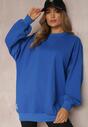Niebieska Bluza Oversize Cayae