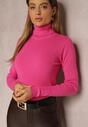 Golf Fucsia Tricot Striații Tamah