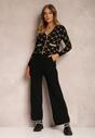 Set Tricot Negru-Bej din 2 piese Macoli