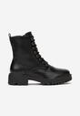 Czarne Botki Workery Tette