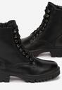 Czarne Botki Workery Tette