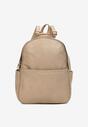 Ciemnobeżowy Plecak Miejski z Ekoskóry Conolo