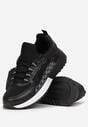Czarne Wsuwane Sneakersy Zdobione Kolorowymi Wstawkami Virreg