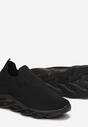 Czarne Buty Sportowe Wsuwane Skarpetkowe Chassy