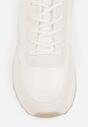 Białe Sznurowane Sneakrersy Cashe