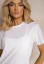 Biała Koszulka z Bawełny o Fasonie T-shirt Lormarka