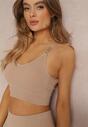 Sutien Sport Bej Cu Cupe Balconette Balasia
