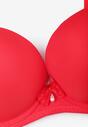Sutien Roșu Push-Up Cu Bretele Detașabile Learesa