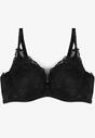 Sutien Push-Up Negru cu Dantelă Kytria