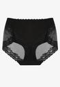 Czarne Majtki Figi z Linii Plus Size Dasure
