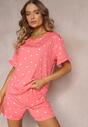 Set Pijama Roz cu Inimioare Ronis
