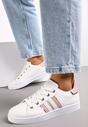 Biało-RóżoweSneakersy Sznurowane Pakkasa