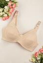 Sutien bej deschis la culoare clasic cu bretele reglabile Imoni