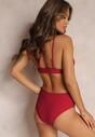 Bordowe Bikini z Regulowanymi Ramiączkami Ruddite