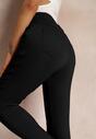 Pantaloni negri Skinny cu talie înaltă Malga