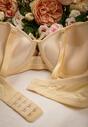 Sutien Bej Push Up cu Decupaje Laterale Biathy