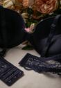 Sutien Albastru Încrețit cu Efect Push-Up Crieto