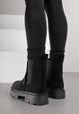 Botine negre cu talpa groasa Gosoga