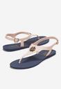 Granatowo-Beżowe Sandały Merila