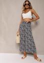 Pantaloni Gri Largi 7/8 cu Imprimeu Animal Print Rhin