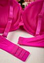 Sutien Fucsia Push-Up cu Bretele Reglabile Hypysa