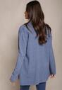 Cardigan Albastru Larg Nemarginit Mianna